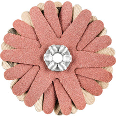 PFERD - Sanding Stars; Abrasive Type: Coated ; Abrasive Material: Aluminum Oxide ; Star Diameter (Inch): 2 ; Grit: 240 ; Grade: Very Fine ; Connector Type: Arbor - Exact Tool & Supply
