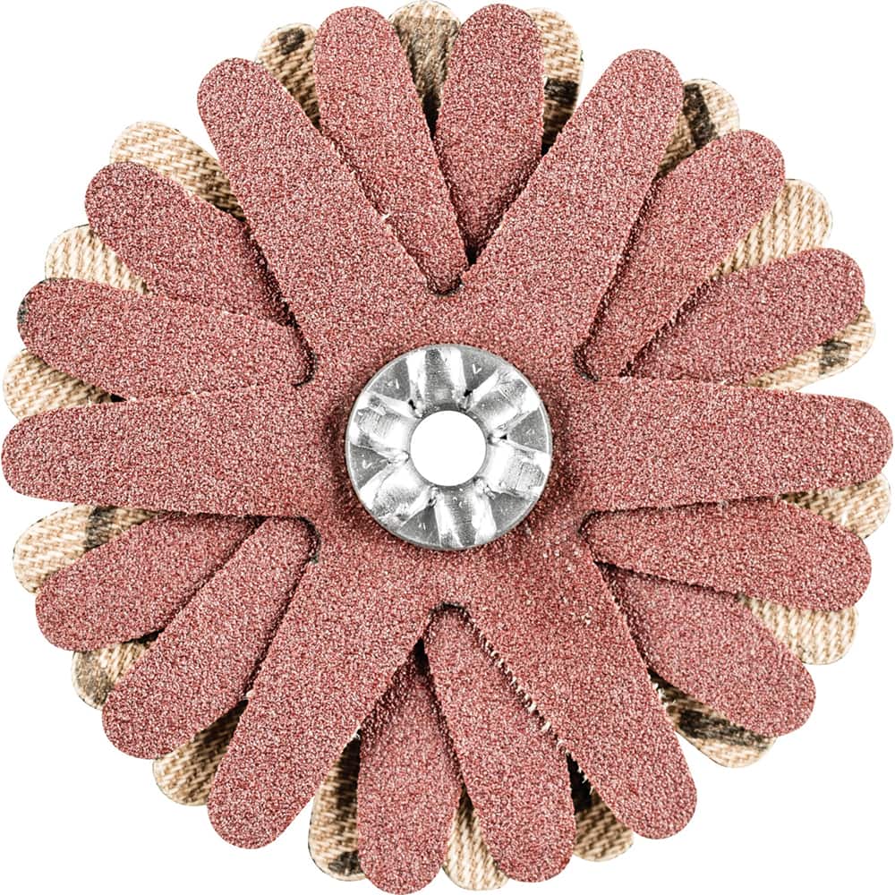 PFERD - Sanding Stars; Abrasive Type: Coated ; Abrasive Material: Aluminum Oxide ; Star Diameter (Inch): 2 ; Grit: 180 ; Grade: Fine ; Connector Type: Arbor - Exact Tool & Supply