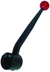 Twin-Grip Quill Feed Speed Handle - For Use with Bridgeport Sereis 4HP - Exact Tool & Supply