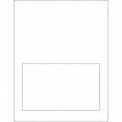 Tape Logic - Pack of (100) 7" x 4-1/4" White Paper Laser Labels - Exact Tool & Supply