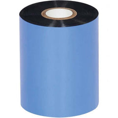 Value Collection - 3-1/2" x 1476' Black Wax/Resin Thermal Transfer Ribbon - Exact Tool & Supply