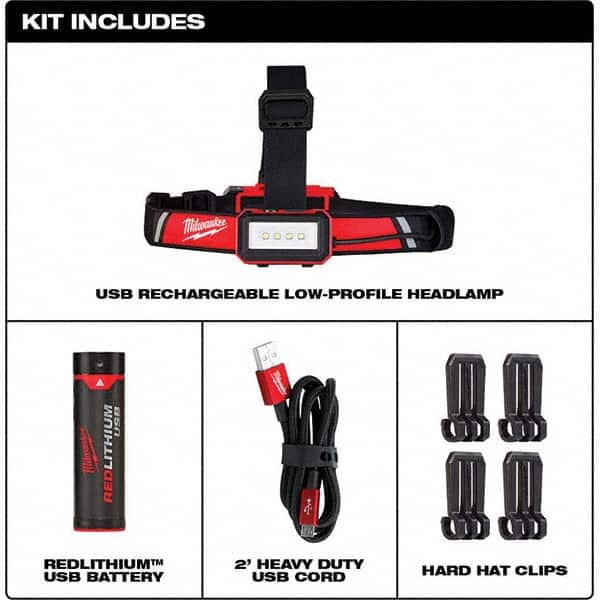 Milwaukee Tool - Hands-free Flashlight - Exact Tool & Supply