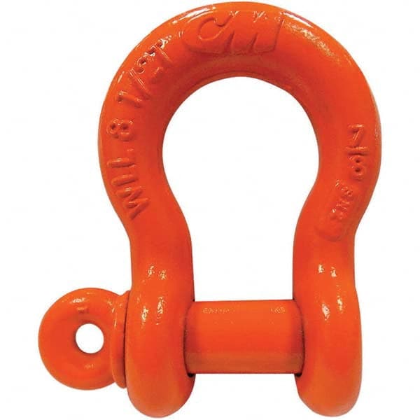 CM - Shackles Nominal Chain Size: 7/8 Load Limit (Ton): 8.50 - Exact Tool & Supply