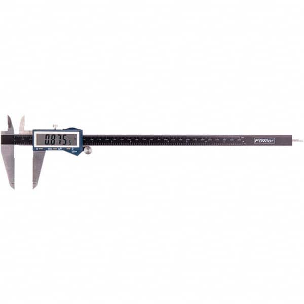 Fowler - 0 to 12" Range, 0.01mm Resolution, IP54 Electronic Caliper - Exact Tool & Supply