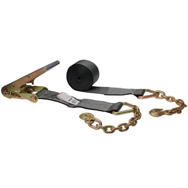 US Cargo Control - Slings & Tiedowns (Load-Rated) Type: Ratchet Tie Down Width (Inch): 4 - Exact Tool & Supply