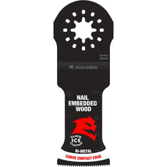 Freud - Rotary & Multi-Tool Accessories; Accessory Type: Oscillating Blade ; For Use With: Multi-Tools ; Cutting Diameter (Inch): 1.25 ; Head Material: Bi-Metal - Exact Tool & Supply