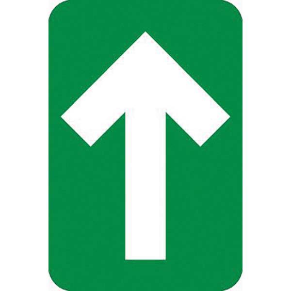 NMC - Adhesive Backed Floor Signs Message Type: COVID-19 Graphic Type: Arrow - Exact Tool & Supply