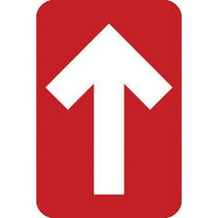 NMC - Adhesive Backed Floor Signs Message Type: COVID-19 Graphic Type: Arrow - Exact Tool & Supply