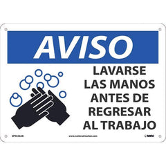 NMC - Safety Signs Message Type: COVID-19 Message or Graphic: Message & Graphic - Exact Tool & Supply