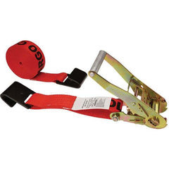 US Cargo Control - Slings & Tiedowns (Load-Rated) Type: Ratchet Tie Down Width (Inch): 2 - Exact Tool & Supply