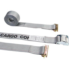 US Cargo Control - Slings & Tiedowns (Load-Rated) Type: Ratchet Tie Down Width (Inch): 2 - Exact Tool & Supply