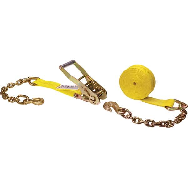 US Cargo Control - Slings & Tiedowns (Load-Rated) Type: Ratchet Tie Down Width (Inch): 2 - Exact Tool & Supply