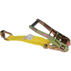 US Cargo Control - Slings & Tiedowns (Load-Rated) Type: Ratchet Tie Down Width (Inch): 2 - Exact Tool & Supply