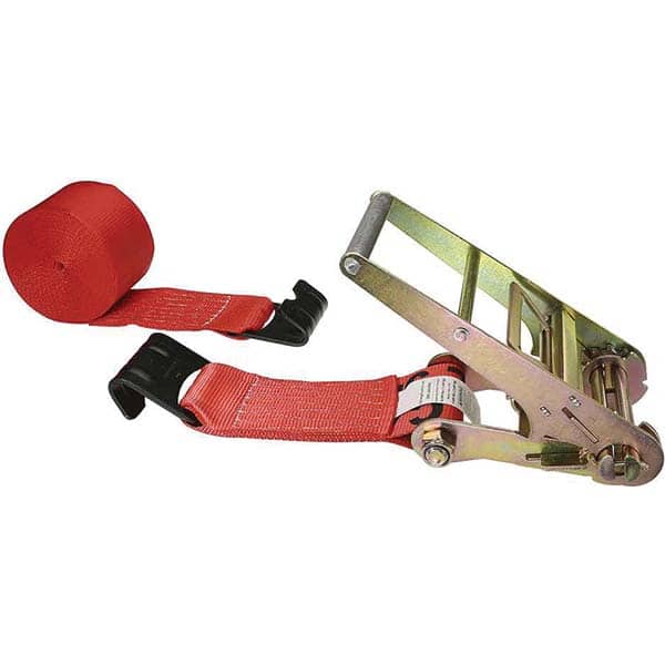 US Cargo Control - Slings & Tiedowns (Load-Rated) Type: Ratchet Tie Down Width (Inch): 4 - Exact Tool & Supply