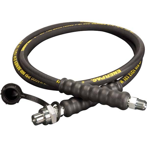 Enerpac - Hydraulic Pump Hose Inside Diameter (Inch): 0.375 Hose Length (Feet): 6.00 - Exact Tool & Supply