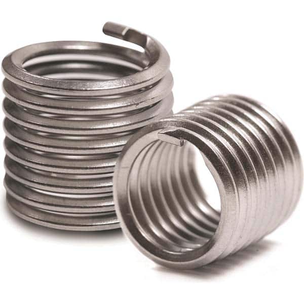 Recoil - Free-Running Inserts Thread Size: #6-32 Overall Insert Length (Decimal Inch): 0.2070 - Exact Tool & Supply