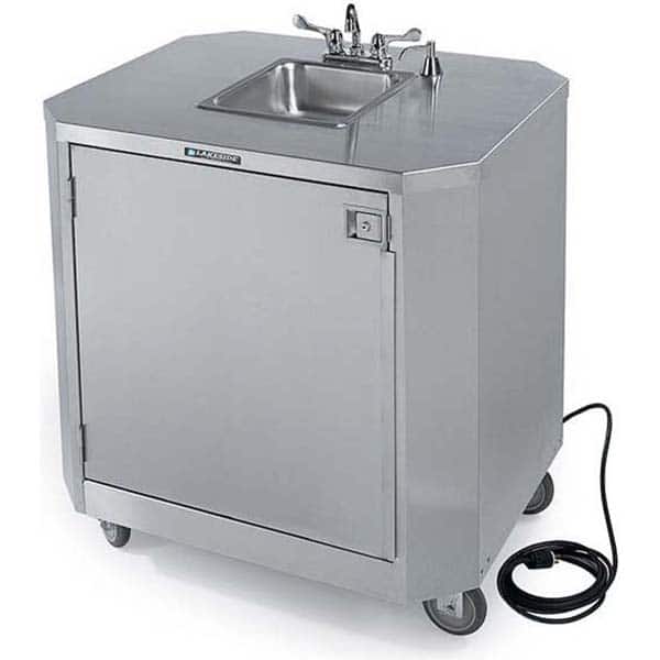 Lakeside - Stainless Steel Sinks Type: Portable Hand Washing Station Outside Length: 38.5 (Inch) - Exact Tool & Supply