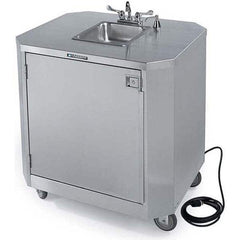 Lakeside - Stainless Steel Sinks Type: Portable Hand Washing Station Outside Length: 38.5 (Inch) - Exact Tool & Supply