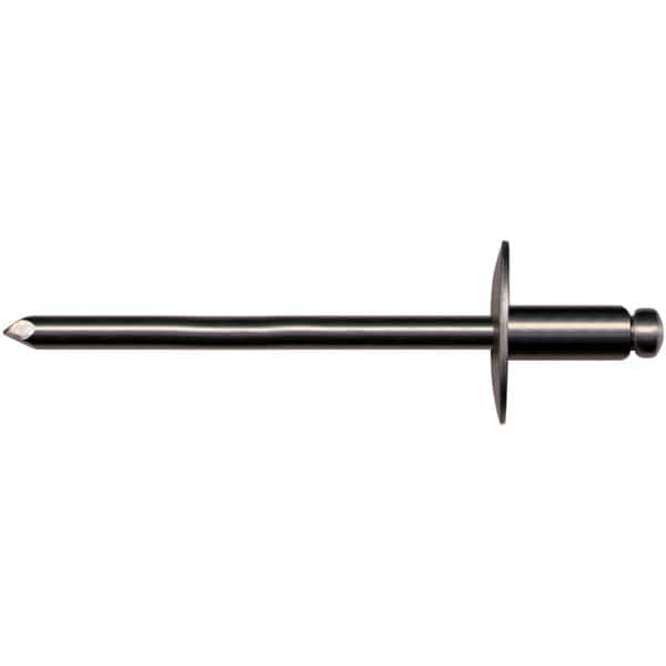 Marson - Blind Rivets Type: Open End Head Type: Large Flange Dome - Exact Tool & Supply