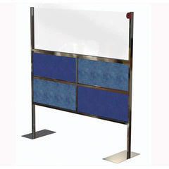 Lakeside - 75" x 72" Partition & Panel System-Social Distancing Barrier - Exact Tool & Supply