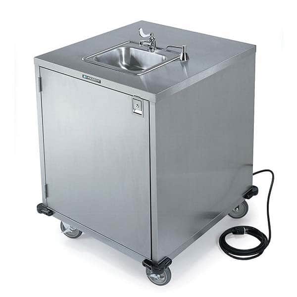 Lakeside - Stainless Steel Sinks Type: Portable Hand Washing Station Outside Length: 35 (Inch) - Exact Tool & Supply