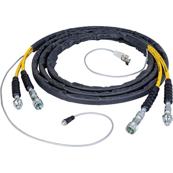 Enerpac - Hydraulic Pump Hose Inside Diameter (Inch): 0.25 Hose Length (Feet): 20.00 - Exact Tool & Supply