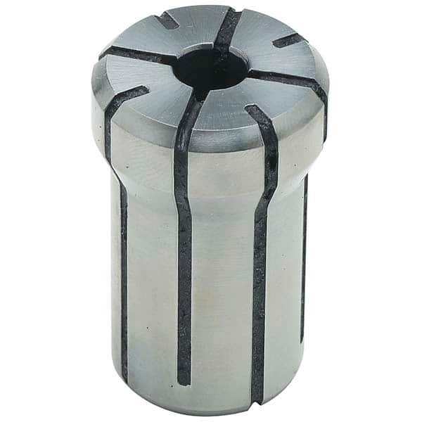 Parlec - Double Angle Collets; Type: Sealed Collet ; Collet Series: DA 100 ; Size (mm): 5 ; Overall Length (Inch): 1.437 ; Overall Diameter (Decimal Inch): 0.7690 ; Minimum Collet Capacity (mm): 5.00 - Exact Tool & Supply