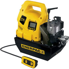 Enerpac - Power Hydraulic Pumps & Jacks Type: Electric Pressure Rating (psi): 10000 - Exact Tool & Supply