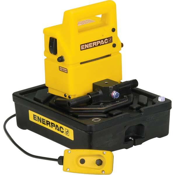 Enerpac - Power Hydraulic Pumps & Jacks Type: Electric Pressure Rating (psi): 5000 - Exact Tool & Supply