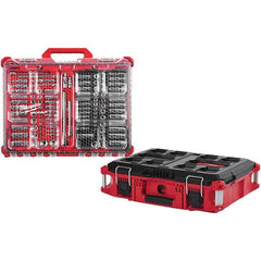 Milwaukee Tool - Socket Sets Measurement Type: Metric/Inch Drive Size: 1/4, 3/8 - Exact Tool & Supply