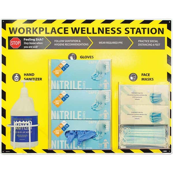 NMC - PPE Dispensers Type: Wellness Station Mount: Table/Wall - Exact Tool & Supply