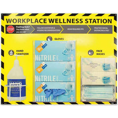 NMC - PPE Dispensers Type: Wellness Station Mount: Table/Wall - Exact Tool & Supply