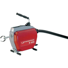 Rothenberger - Electric & Gas Drain Cleaning Machines Type of Power: 110V For Minimum Pipe Size: 3/4 (Inch) - Exact Tool & Supply