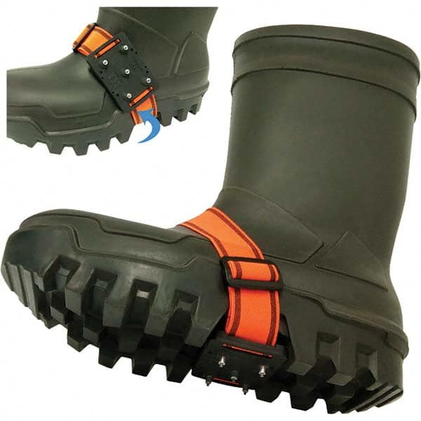Geroline - Ice Traction Footwear Footwear Style: Strap-On Cleat Traction Type: Tungsten Carbide Stud - Exact Tool & Supply
