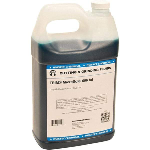 Master Fluid Solutions - 1 Gal Jug Cutting Fluid - Liquid - Exact Tool & Supply
