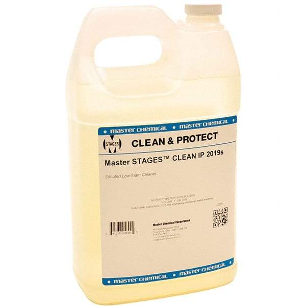 Master Fluid Solutions - 1 Gal Jug Cleaner - Low Foam, Series Clean 2019 - Exact Tool & Supply