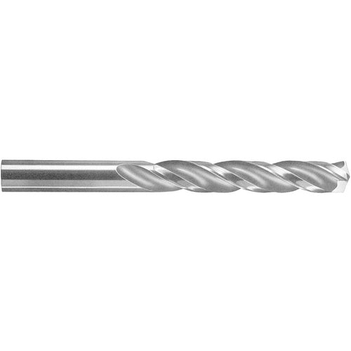 4 mm Dia. × 4 mm Shank × 22 mm Flute Length × 55 mm OAL, 5xD, 150°, TA, 3 Flute, External, Round Solid Carbide Drill - Exact Tool & Supply