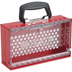 Brady - Group Lockout Boxes Portable or Wall Mount: Portable & Wall Mount Maximum Number of Padlocks: 12 - Exact Tool & Supply