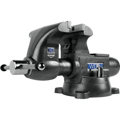 Wilton - Bench & Pipe Combination Vises Jaw Width (Inch): 8 Jaw Opening Capacity (Inch): 5 - Exact Tool & Supply