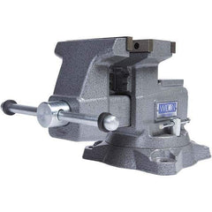 Wilton - Bench & Pipe Combination Vises Jaw Width (Inch): 5-1/2 Jaw Opening Capacity (Inch): 6-3/4 (Regular); 10-3/4 (Reversed) - Exact Tool & Supply