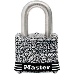Master Lock - Padlocks Keyed: Alike Shackle Clearance: 3/4 (Inch) - Exact Tool & Supply