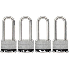 Master Lock - Padlocks Keyed: Alike Shackle Clearance: 2-1/2 (Inch) - Exact Tool & Supply