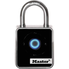 Master Lock - Padlocks Keyed: Blue Tooth Shackle Clearance: 2 (Inch) - Exact Tool & Supply