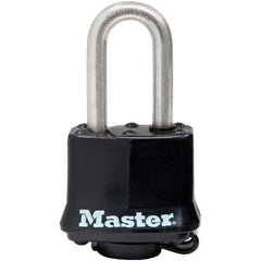 Master Lock - Padlocks Keyed: Alike Shackle Clearance: 1-1/2 (Inch) - Exact Tool & Supply