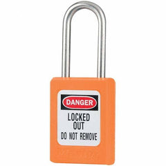 Master Lock - Lockout Padlocks Key Type: Keyed Alike Key Retaining: Retaining Key - Exact Tool & Supply