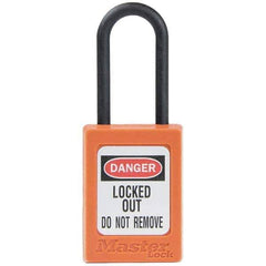 Master Lock - Lockout Padlocks Key Type: Keyed Different Key Retaining: NonRetaining Key - Exact Tool & Supply