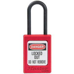 Master Lock - Lockout Padlocks Key Type: Keyed Different Key Retaining: NonRetaining Key - Exact Tool & Supply