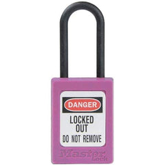 Master Lock - Lockout Padlocks Key Type: Keyed Different Key Retaining: NonRetaining Key - Exact Tool & Supply