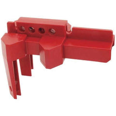 Master Lock - Pneumatic & Valve Lockouts Type: Ball Valve Lockout Maximum Valve Handle Size (Inch): 2 - Exact Tool & Supply