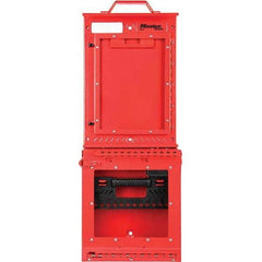 Master Lock - Group Lockout Boxes Portable or Wall Mount: Portable & Wall Mount Maximum Number of Padlocks: 12 - Exact Tool & Supply